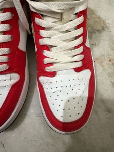 NIKE AIR JORDAN 1 HIGH FUSION RED UK 7 (41)