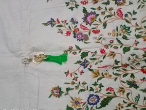 Floral Embroidered Kaftan