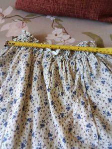 Boho Floral Print Tiered Skirt