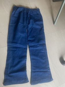 Blue Denim Jeans with White Stars