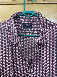 Party Wear | Men's Geometric Print Shirt