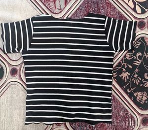 Striped Cropped T-Shirt