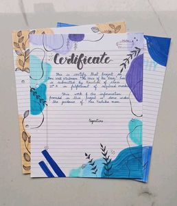 Customised Project Work
