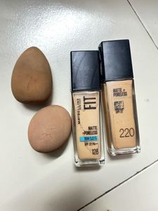 Maybelline Fit Me Foundation Bundle