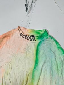 Tie-Dye T-Shirt with Inspirational Quote