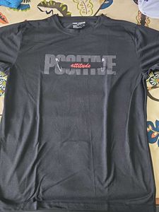 FREE UNION "POSITIVE ATTITUDE" Black T-Shirt