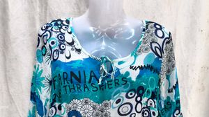 Bohemian Print Tunic Top