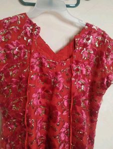 beautiful  kurti with salwar dupatta 💞