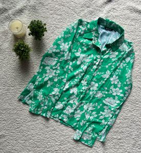 Green Floral Co-Ords