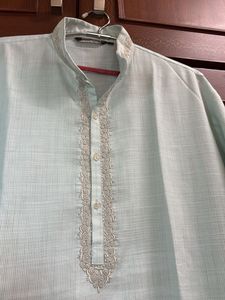 Men’s Elegant Light Blue Kurta