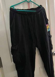 Stylish Black Cargo Pants