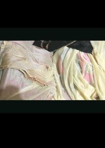 Elegant Embellished ready to wear saree blous
