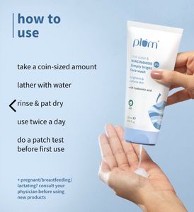 Plum Rice Water &amp; Niacinamide Face Wash