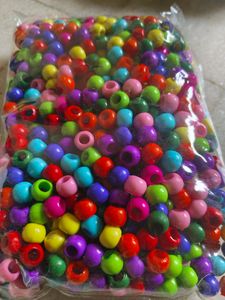 Multi ColourBeads Half Kg Material Acrylic
