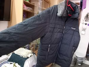 Black Padded Winter Jacket