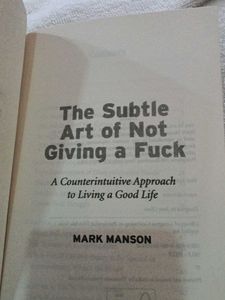 The Subtle Art of Not Giving