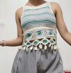 Boho Crochet Tank Top