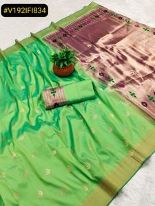 Vibrant Paithani Silk Saree
