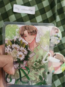keito tachibana badges, photo card | anime manga