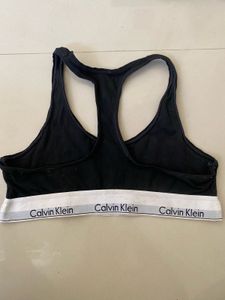 Calvin Klein Black Sports Bra
