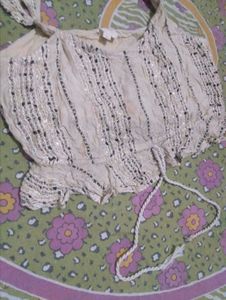 Boho Embellished Crop Top