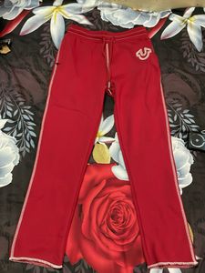 True Religion Red Sweatpants