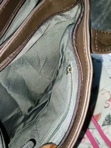 Brown Shoulder Handbag