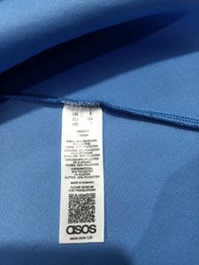 Made In Romania Chic Blue Fit and Flare Dress