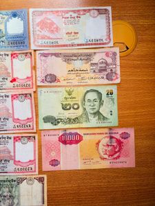 Foreign Currency Collection Full Set