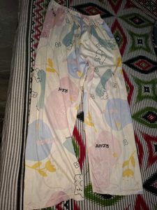 Cute Cartoon Print Pajama Pants
