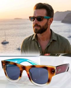 Ray-Ban Sunglasses Tortoiseshell Blue Accents SUNG