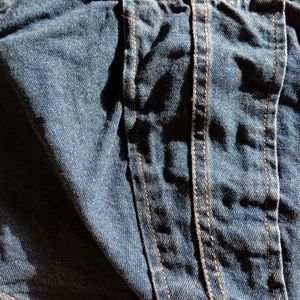 Sleevelss Denim Corset Top