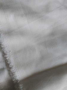 plain white fabric