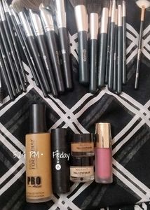 Professional Makeup and brush combo
