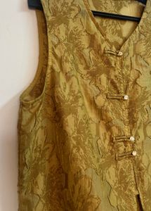 Unique Floral Print Vest Top