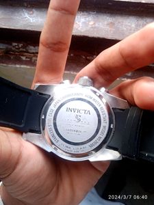INVICTA CHORONOGRAPH WATCH.