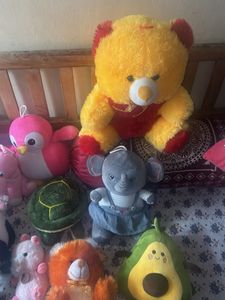 Assorted Plush Toys Bundle
