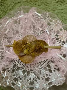 Handmade bamboo Woven Hair Stick