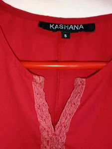 Red Short Kurti