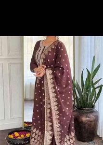 Elegant Embroidered Kurta Set with Dupatta