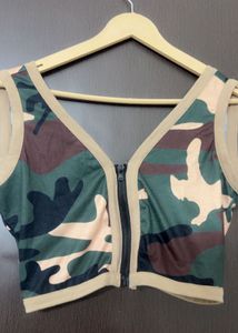 Camo Joggers with Top