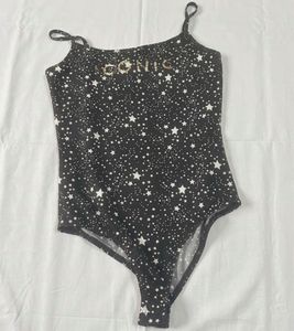 Sparkly Star Print Bodysuit