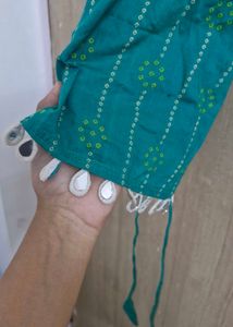 Teal Ethnic Kurti
