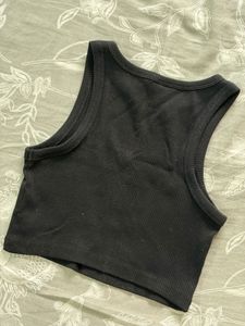 H&amp;M black tank top