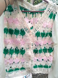 Crochet Vest Top - Unique Design