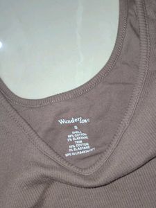 Comfortable Brown Tank Top