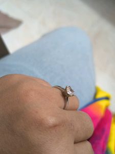 Sparkling Solitaire Ring
