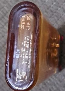 Must de Cartier Perfume Empty  Bottle