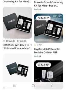 Luxury Bravado Gift Box Set