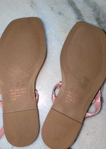 Primark Pink Floral Embellished Sandals